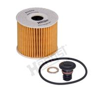 Filtro de aceite HENGST Filtration E1157H D684