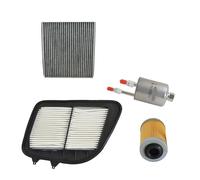filtro de aceite Juego de 4 filtros para aire acondicionado cabina para Cadillac SLS 3.6L 2006-2012/SRX(GMT265) .6 2005-2009/STS 2.8L 2008 Reemplazar