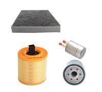 filtro de aceite Juego de 4 filtros para Chevrolet Cruze J400 1.4T .5L 14-20 para Buick Verano GS 20T 2015, motor cabina y aire acondicionado Reemplazar