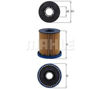 Filtro de aceite KNECHT OX 1350