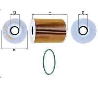 Filtro de aceite KNECHT OX 254D4 para PORSCHE 911 (991) 3 2017-2019