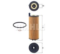 Filtro de aceite KNECHT OX1302D