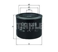 Filtro De Aceite MAHLE OC 1026