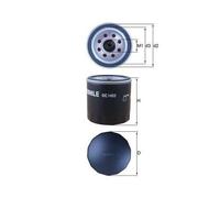 Filtro De Aceite Mahle OC 1452 para Ford