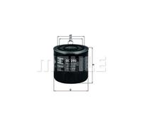 MAHLE ORIGINAL OC 290 Filtro de aceite