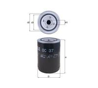 Filtro De Aceite Mahle OC 37 para Fiat Ford Renault Rover Volvo Erf Gaz Bomag VM