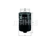 Filtro De Aceite MAHLE OC 381