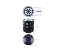 Filtro De Aceite Mahle OC 485 para Audi Seat Skoda VW Audi (faw) Cupra