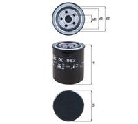 Filtro de aceite MAHLE OC982