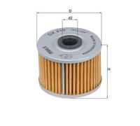 Filtro De Aceite MAHLE Para HONDA XL