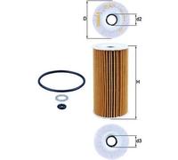 Filtro De Aceite MAHLE Para KIA CERATO I Sedán (LD)