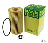 Filtro de aceite MANN-FILTER con Tapón drenaje aceite para Mercedes Benz Clase C