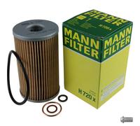 Filtro de aceite MANN-FILTER con Tapón drenaje aceite para Mercedes-Benz clase S