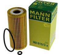 Filtro De Aceite MANN-FILTER HU 615/3 X