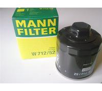Filtro de aceite MANN & HUMMEL W712/52 para Audi SEAT Skoda VW 1.0 1.4