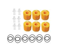 Filtro de aceite motor 6 Juegos De Filtros De Aceite Compatibles Con Avalon, RAV4, Sienna, Tacoma Y Lexus (04152-YZZA1, 04152-31090). Filtro de aceite