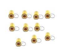 Filtro de aceite motor Kit de filtro de aceite 11427566327 compatible con BM E60 E82 E88 E90 E92 E93 11427541827 HU816X (10 unidades)
