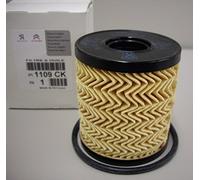 Filtro de aceite Original PSA, motores gasolina 1.4,1.6 y motores 2.0Hdi, 1109.CK