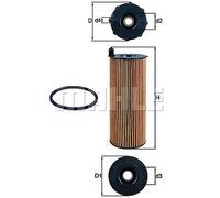 Filtro De Aceite OX196/1D VW Touareg Phaeton Audi A4 A6 A8 Q7