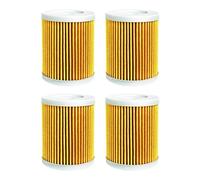 Filtro de aceite para automóviles, Mf132c Piezas de motocicleta Filtro de aceite 125 00-05 200 250 99-05 300 2x4 4x4 2/4/6 piezas Amarillo(4pcs-yellow)