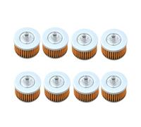 Filtro de aceite para motocicleta, 8 Uds., Compatible con Boxer CT100 115 Caliber 130 BM150 135 YS125 Byson FZ16 150