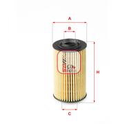 Filtro de aceite SOFIMA S5163PE
