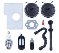 Filtro de aceite y combustible de aire, tapa de línea, bujía de vela, Kit de afinación apto for MS170 MS180 017 018 MS 170 180, junta de motosierra 11301240801