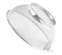 Filtro de acero inoxidable, cesta de drenaje fino, lavadora de arroz, herramienta de limpieza de verduras, filtro de agua de cocina y comedor (18 cm)