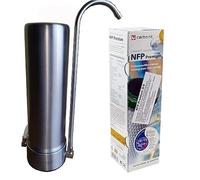 Filtro de acero inoxidable HW-ATFS-02 con EM Premium 5D para estimular el agua con mejor flujo, Filtros de Agua para Grifo de Prime Inventions powered by Carbonit