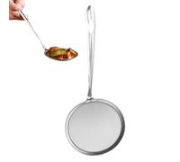 Filtro de acero inoxidable - Tamiz de cocina de malla duradera, práctica cuchara de colador | Cortador de alta precisión para líquidos, polvos, caldo, hervir, hornear, sartén, preparaciones para