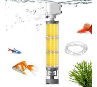 Filtro de acuario | colador resistente para piscinas de tortugas, filtración potente de múltiples etapas para agua dulce Betta agua de mar arrecife estanque plantas algas tortuga axolotl