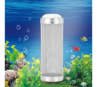 Filtro de Acuario de Acero Inoxidable, Manga de Malla, Protección Duradera, Accesorio para Pecera de Camarones para Entusiastas de los Peces (16 mm de diámetro Interior)