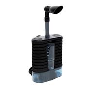 Filtro de acuario de bajo consumo con medios orgánicos y lecho fluido, para agua salada y agua dulce, tanque de peces, circulación USB, filtro de agua