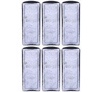 Filtro de Acuario de de Algodón + Carbón Activado, Cartucho de Filtro de Tanque de Peces de 6 Piezas para Control de Olores en Acuarios