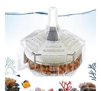 Filtro de acuario, dispositivo de purificación de tanques, 4.72 x 3.94 x 2.95 pulgadas, equipo de filtración de acuario, bomba pequeña y eficiente para sistemas acuáticos, tanques de recuperación
