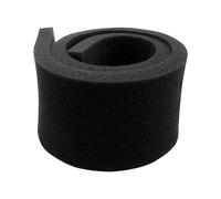 Filtro de acuario, espuma de filtro de acuario, almohadilla portátil para filtro de peces, fácil de cortar, cojín de espuma de filtro negro, almohadilla de llenado de tanque de peces para filtro de