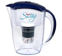 Filtro de agua AcalaQuell Swing | Jarra con filtro de agua | Azul | La filtración más alto rendimiento | Cartucho de filtro de varias capas | PI- Tecnología | Filtro Esponja | Sistema de filtro de agua | Principios de la naturaleza | intensa investigación y desarrollo. Crea delicioso sabor y agua sana