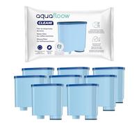 Filtro de agua AquaFloow para cafeteras automáticas, recambio compatible con Philips, Saeco AquaClean CA6903/10 CA6903/22 CA6903, reduce el contenido de cal- 8 unidades