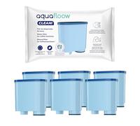 Filtro de agua AquaFloow para cafeteras automáticas, recambio compatible con Philips, Saeco AquaClean CA6903/10 CA6903/22 CA6903, reduce el contenido de cal- 6 unidades
