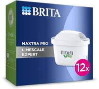 Filtro de agua BRITA MAXTRA PRO Limescale Expert pack semestral de 12 filtros - NUEVA GENERACIÓN FILTROS - Ideal para bebidas calientes y protección contra la cal para cafetera y