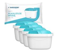 Filtro de agua Cartuchos Wessper Aquamax ALKALINE Brita Dafi Aquaphor Wessper 4x