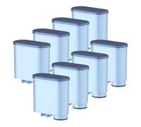 Filtro de agua compatible con cafeteras automáticas Philips Aqua Clean, repuesto para Philips 3100, 4000, 5000, Saeco, LatteGo, Gaggia - CA6707, CA6903 - Filtro de cal y agua (8 unidades)