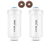 Filtro de agua con fluoruro, repuesto para elementos Berkey® PF-2®, compatible con el sistema de filtración por gravedad Berkey®, material de filtro natural (paquete de 2)
