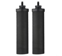 Filtro de agua de carbón activado de 2.25 x 9.75 pulgadas, cartucho de cáscara de coco para reducción de olores, alta capacidad de 6000 galones de vida útil para unidades de toda la casa, paquete de 2