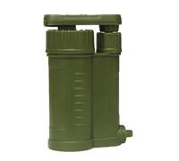 Filtro de agua de engranajes - Sistema de filtración de agua portátil para beber de supervivencia - Solución de agua de purificación de agua para modo senderismo