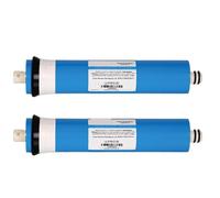 Filtro de agua de ósmosis inversa 2 uds herramienta de limpieza 1812-50 elemento de membrana RO de ósmosis inversa 50gpd cartucho de filtro de agua para filtro de agua debajo del fregadero