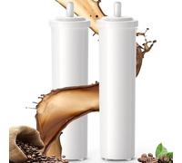 Filtro de agua de repuesto compatible con cafeteras LELIT, descalcificador de agua PLA930M, filtro de agua de resina para cafeteras automáticas LELIT (2 unidades)