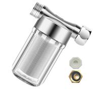 Filtro de agua de sedimentos de bronce inmune a la oxidación, 40 micrómetros, alta tasa de flujo que evita obstáculos para electrodomésticos, arreglos de tuberías, estructura simple del filtro de agua