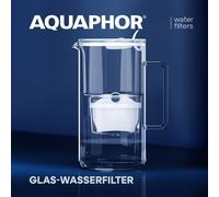 FILTRO DE AGUA DE VIDRIO AQUAPHOR CON CARTUCHO FILTRANTE MAXFOR+. Hasta 200 L.