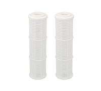 Filtro de agua eficiente de 10 ", prefiltro, elementos domésticos reutilizables, elementos lavables para de agua, uso interior y exterior, 2 piezas